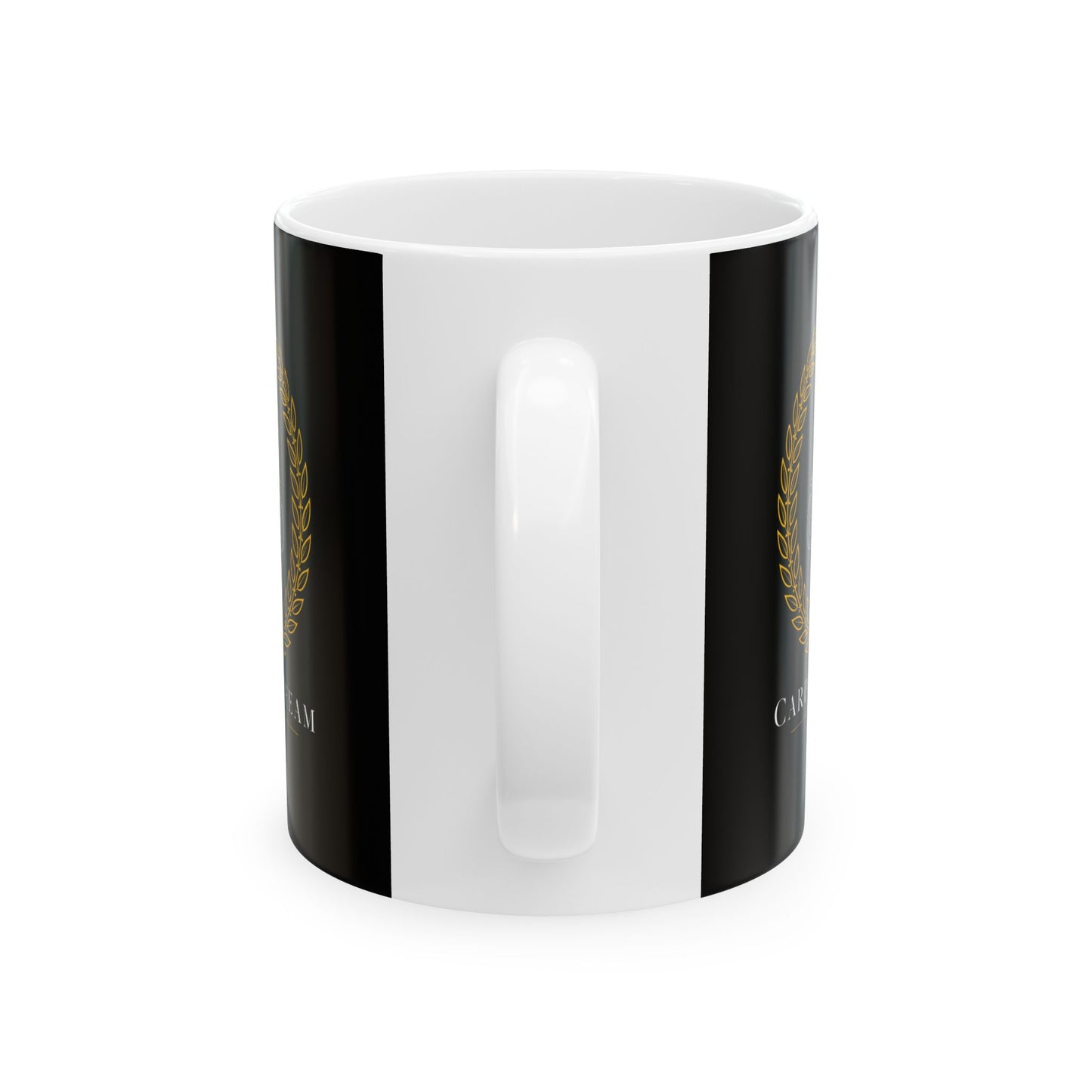 Carpe Caffeam Minimalist Ceramic Mug, (11oz, 15oz)