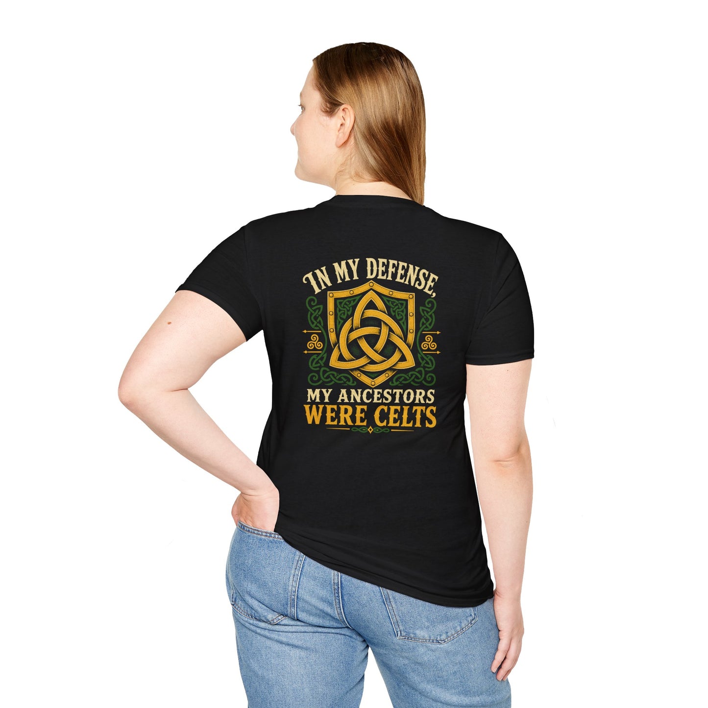 Back Print My Ancestors Were Celts T-Shirt