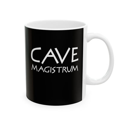 Cave Magistrum Beware Teacher Ceramic Mug, (11oz, 15oz)