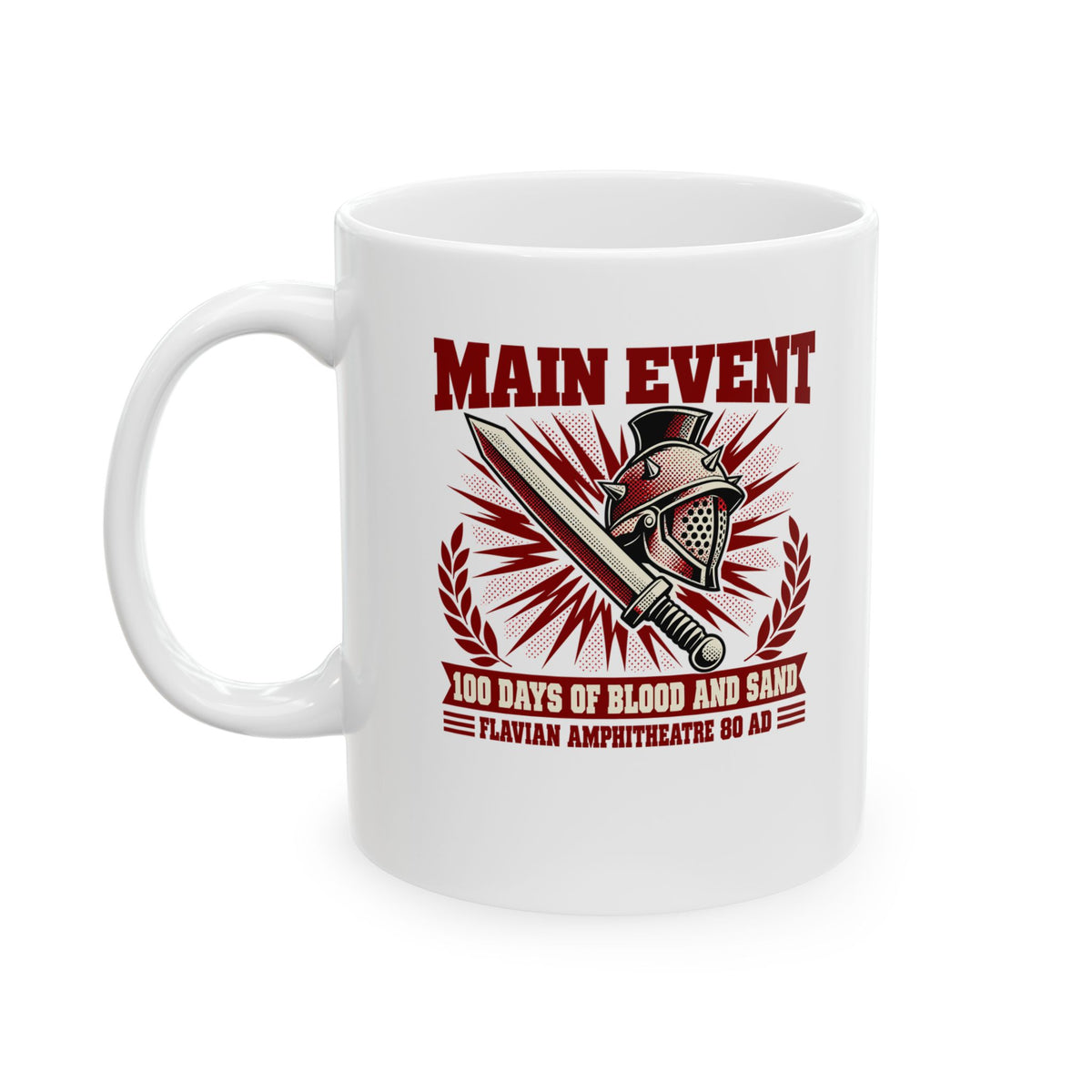 Flavian Main Event Ceramic Mug, (11oz, 15oz)