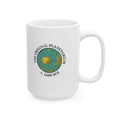 Nebra Sky Disc Original Planetarium Ceramic Mug, (11oz, 15oz)