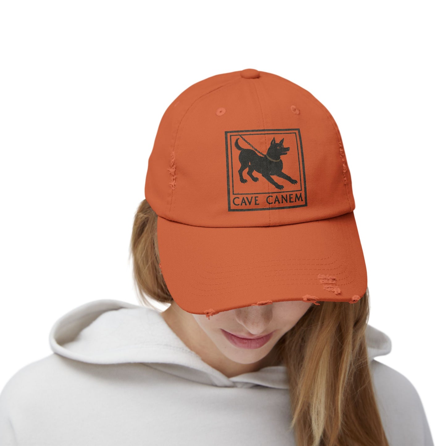 Cave Canum Unisex Distressed Cap