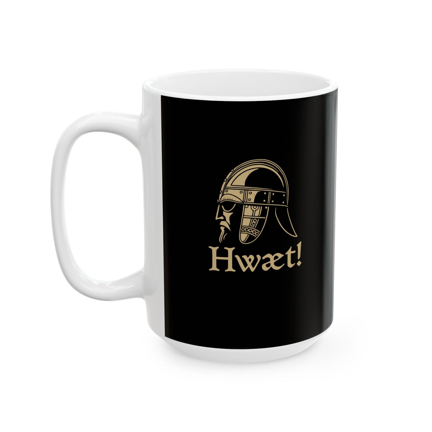 Beowulf Listen in Old English Ceramic Mug, (11oz, 15oz)