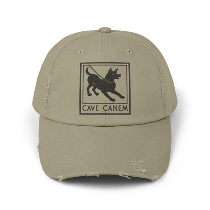 Cave Canum Unisex Distressed Cap