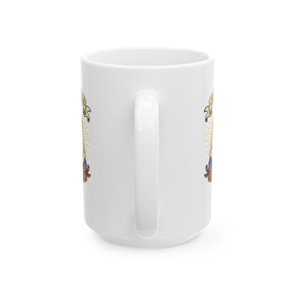Holy Roman Empurrer Cat Ceramic Mug, (11oz, 15oz)