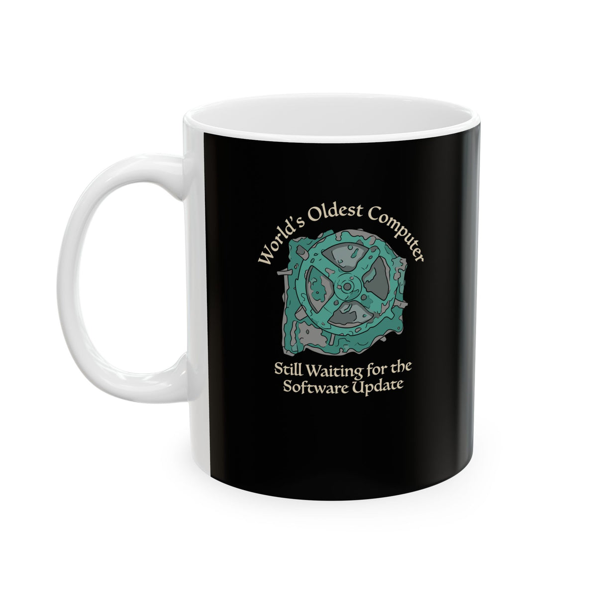 Antikythera Mechanism Ceramic Mug, (11oz, 15oz)
