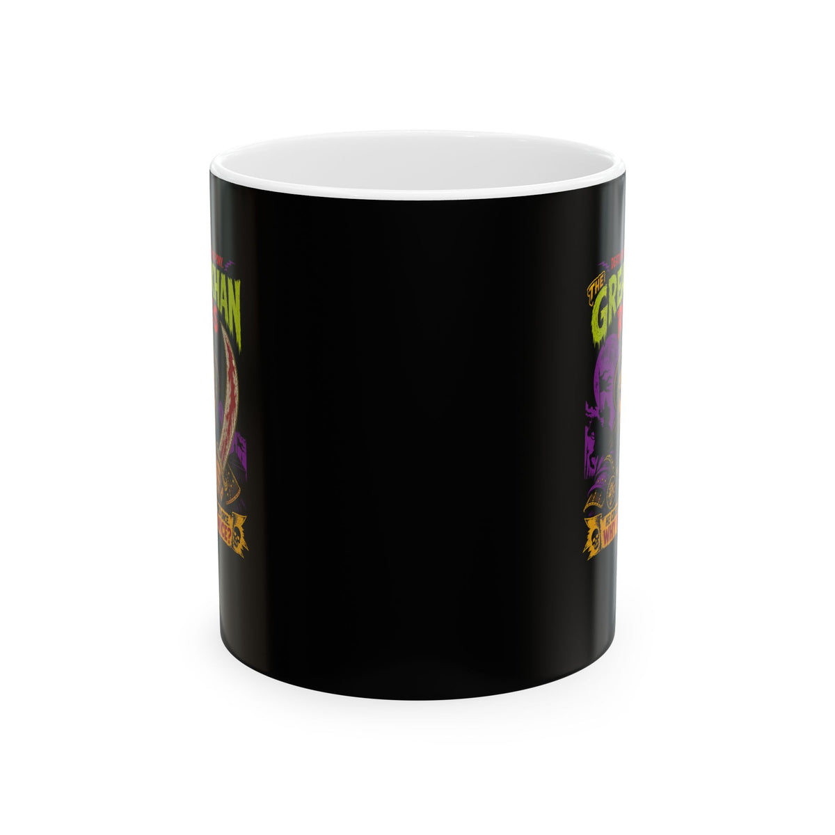 Psychobilly Genghis Khan Ceramic Mug, (11oz, 15oz)