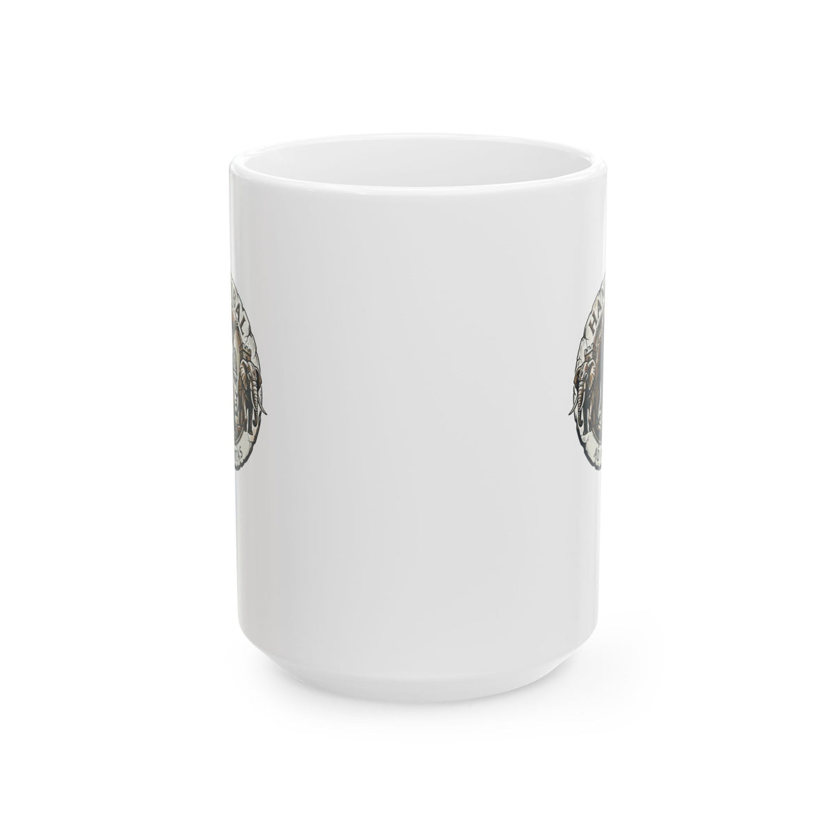 Hannibal Ad Portas Medallion Ceramic Mug, (11oz, 15oz)