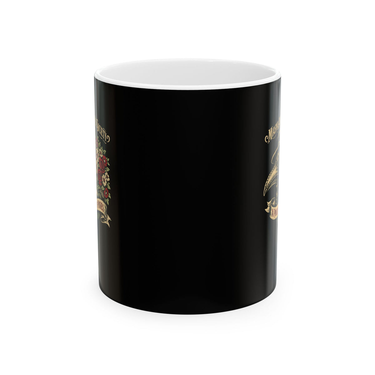 Miasma Pocket Full of Posies Ceramic Mug, (11oz, 15oz)
