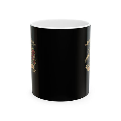 Miasma Pocket Full of Posies Ceramic Mug, (11oz, 15oz)