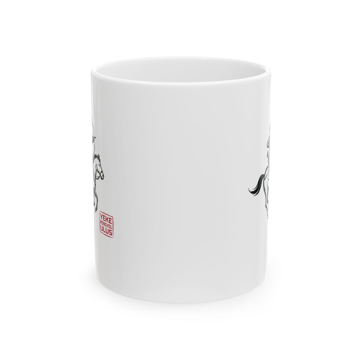 Mongol Horde in Mongolian Ceramic Mug, (11oz, 15oz)