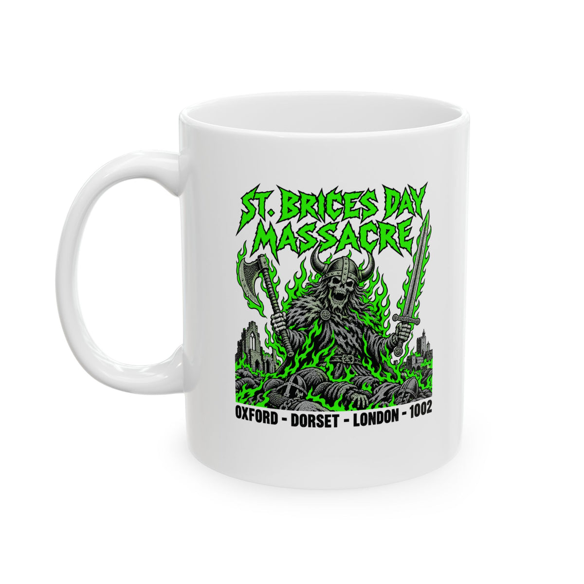 St. Brice's Day Massacre Ceramic Mug, (11oz, 15oz)