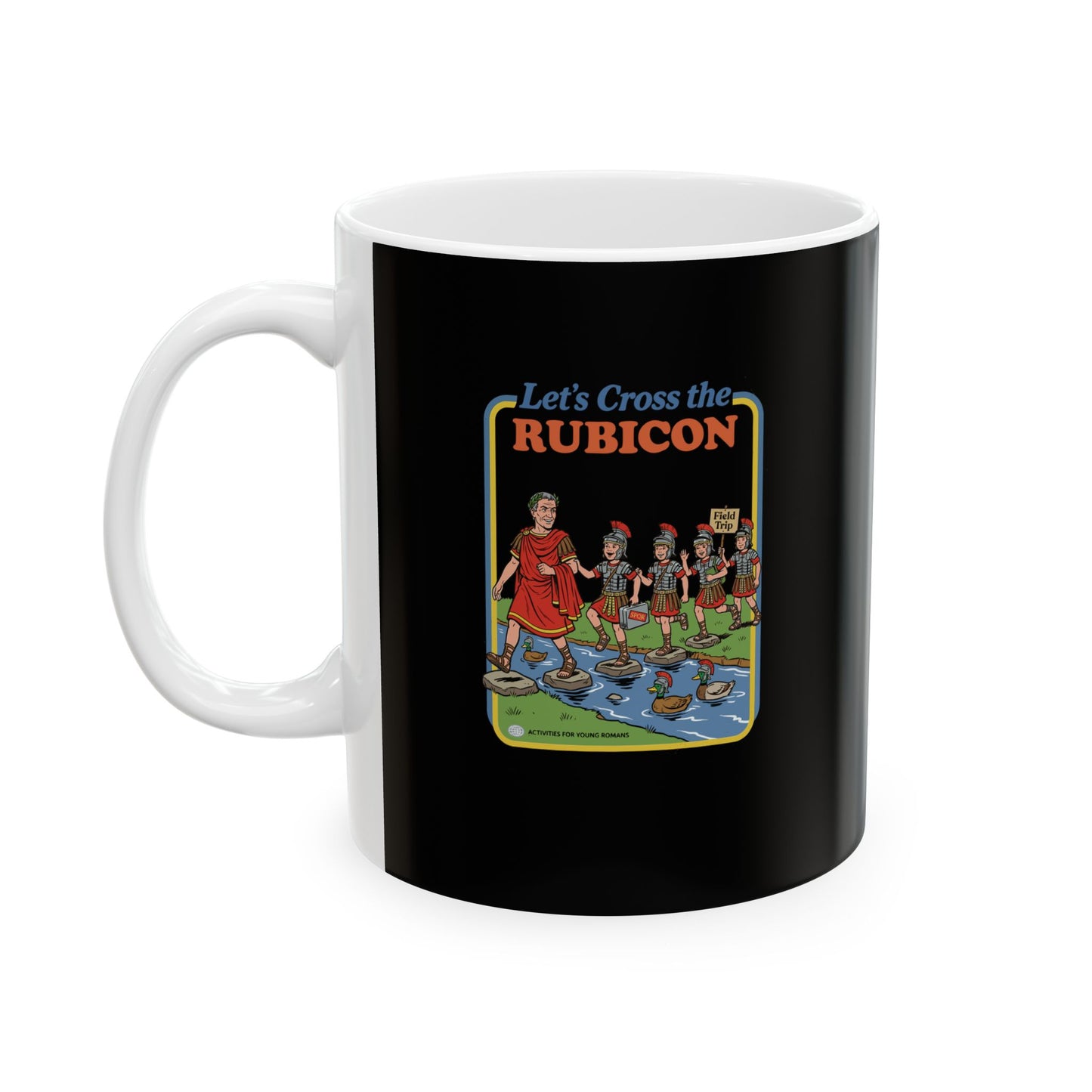 Let's Cross Rubicon Kids' Book Parody Ceramic Mug, (11oz, 15oz)