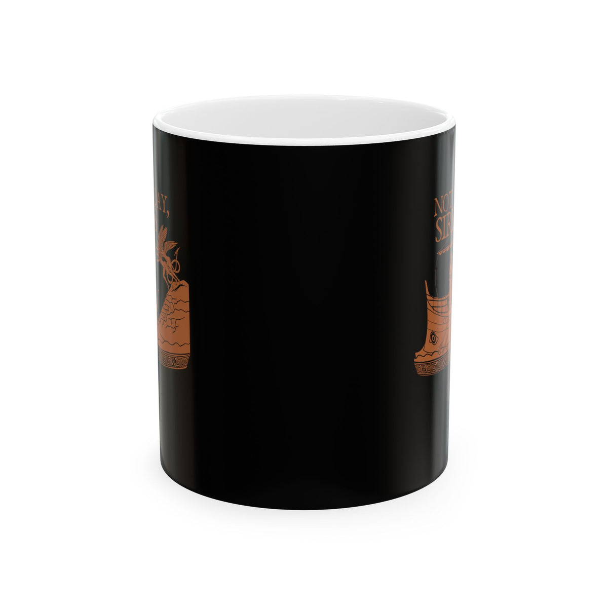 Not Today Sirens Ceramic Mug, (11oz, 15oz)