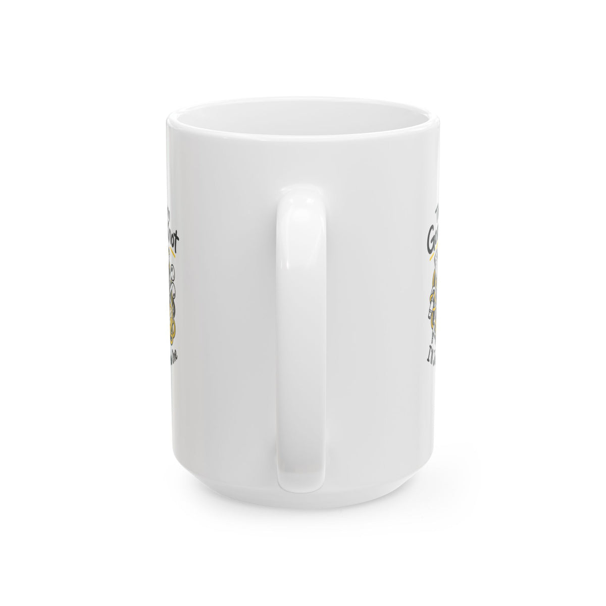 Modern Gordian Knot Ceramic Mug, (11oz, 15oz)