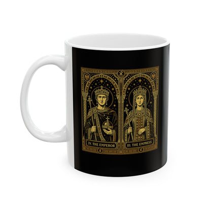 Justinian and Theodora Emperor Empress  Ceramic Mug, (11oz, 15oz)