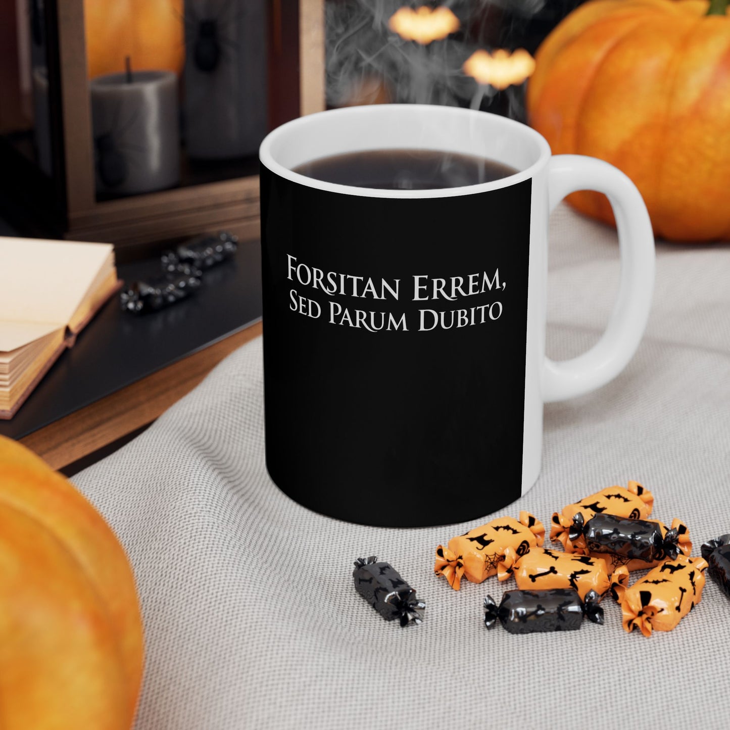 I Could Be Wrong But I Doubt it in Latin Ceramic Mug, (11oz, 15oz)