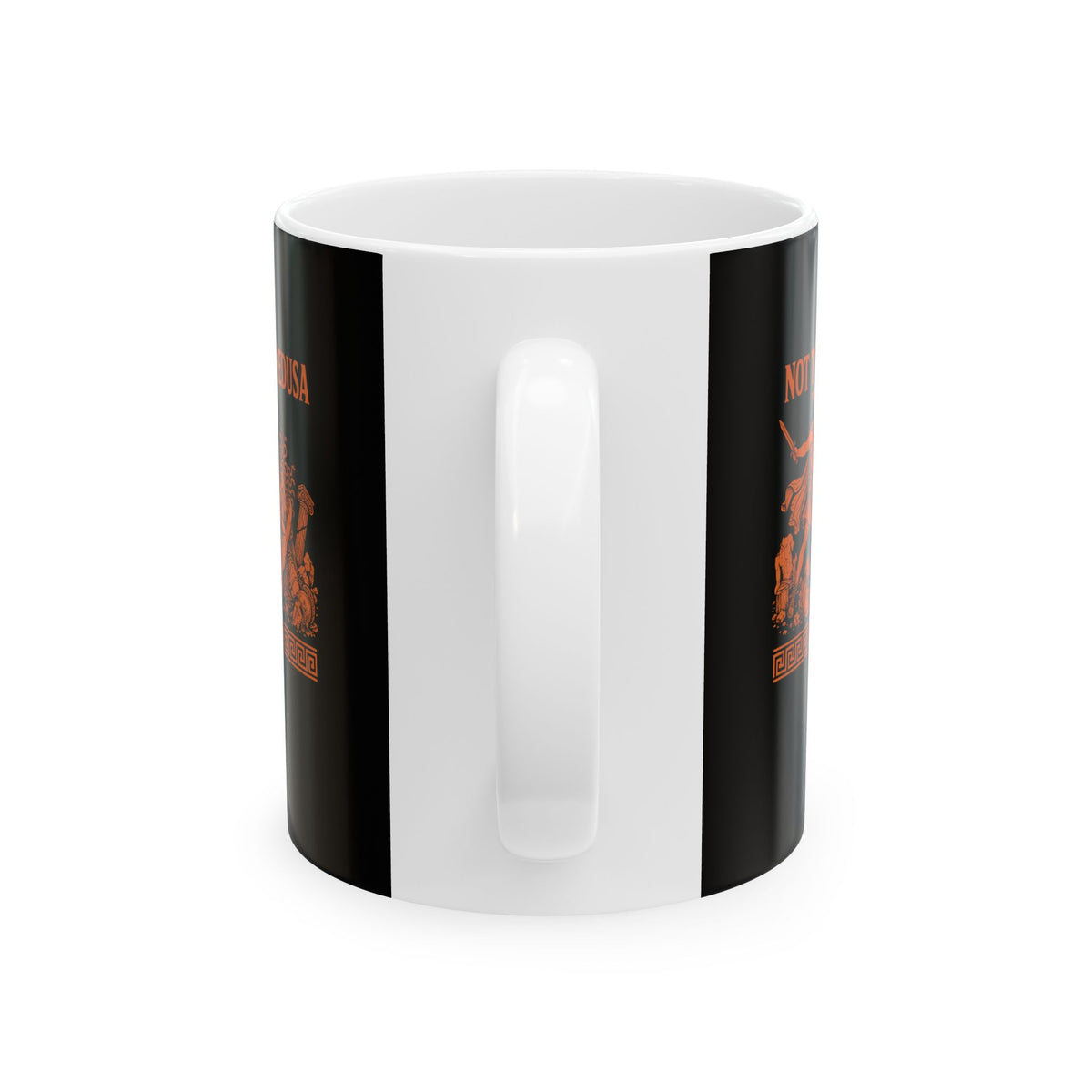 Not Today Medusa Ceramic Mug, (11oz, 15oz)