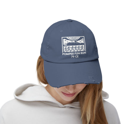 Pompeii Fun Run Mosaic Unisex Distressed Cap