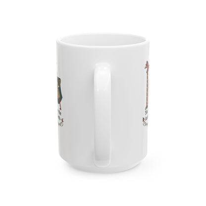 Ælfgyva Bayeux Tapestry Ceramic Mug, (11oz, 15oz)