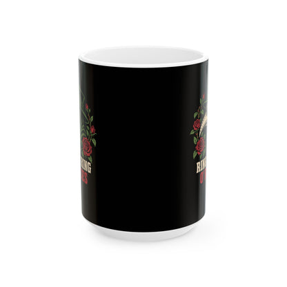 Ring a Ring o' Roses Plague Doctor Ceramic Mug, (11oz, 15oz)