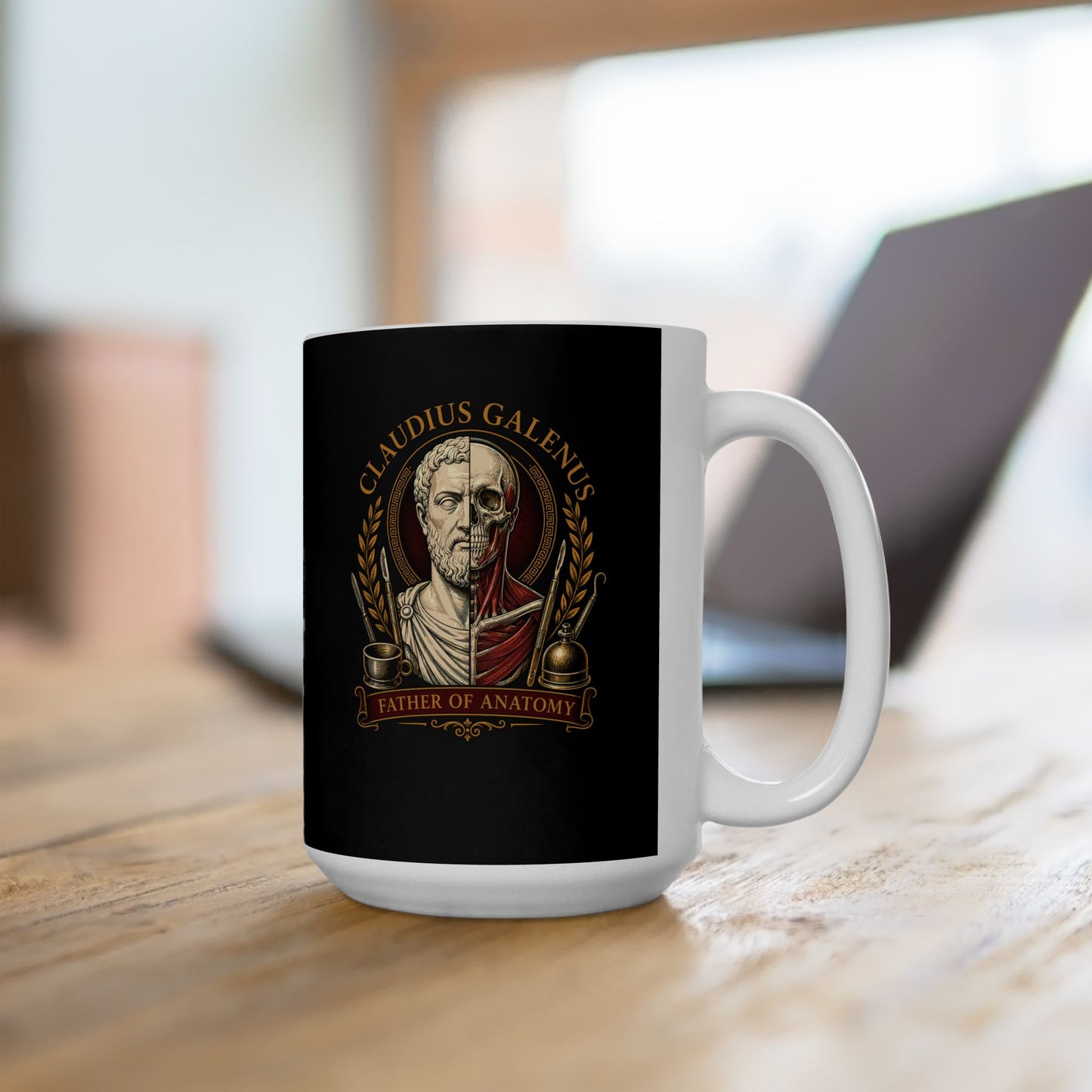 Galen Father of Anatomy Ceramic Mug, (11oz, 15oz)
