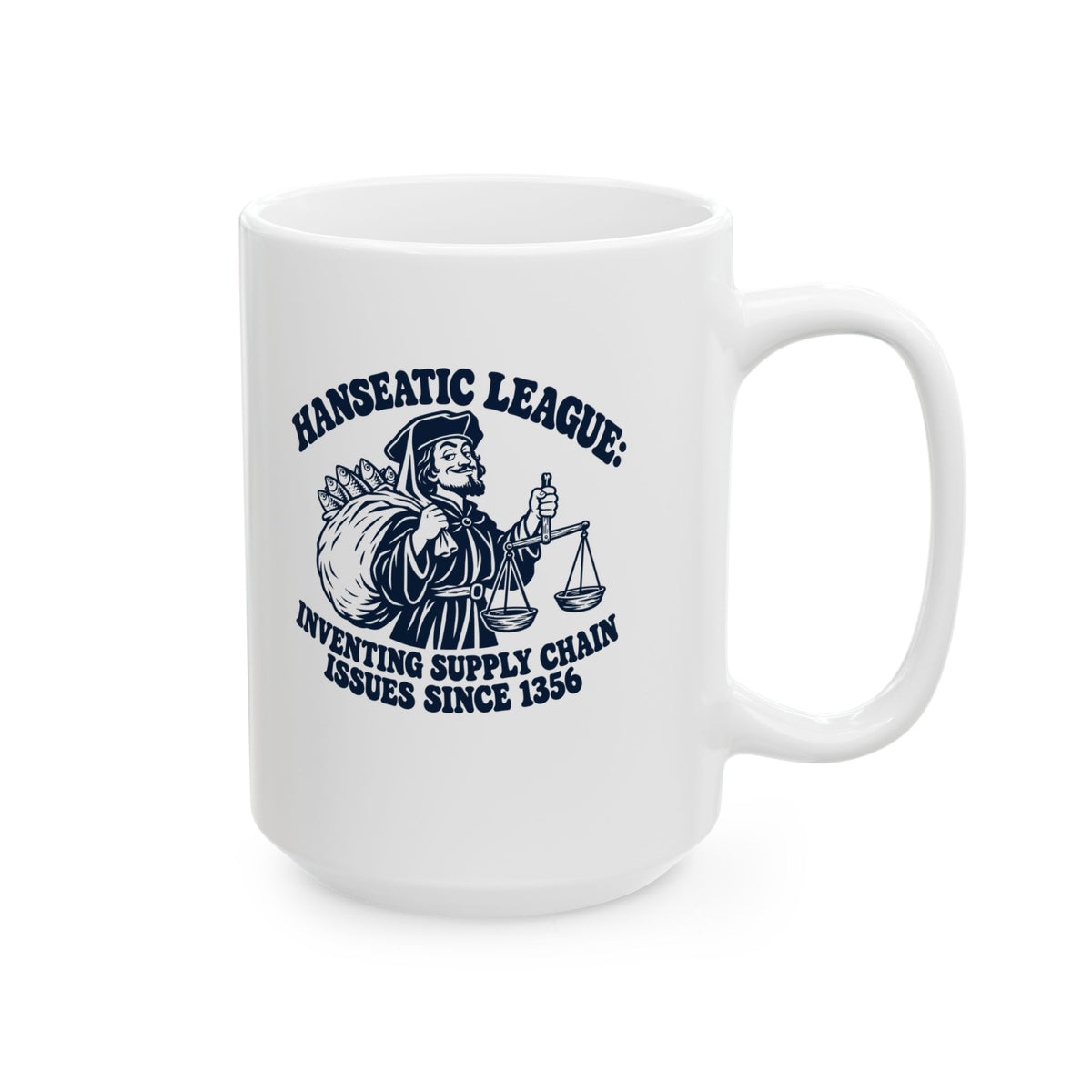 Hanseatic League Supply Chain Issues Ceramic Mug, (11oz, 15oz)