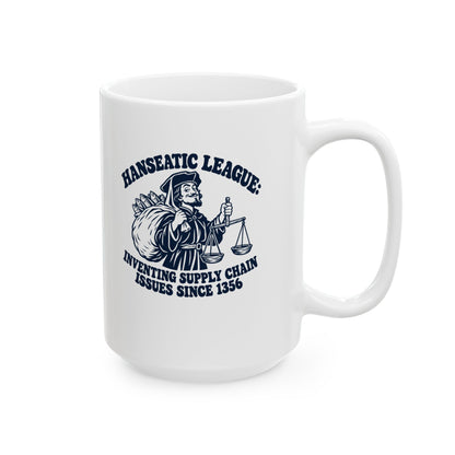 Hanseatic League Supply Chain Issues Ceramic Mug, (11oz, 15oz)