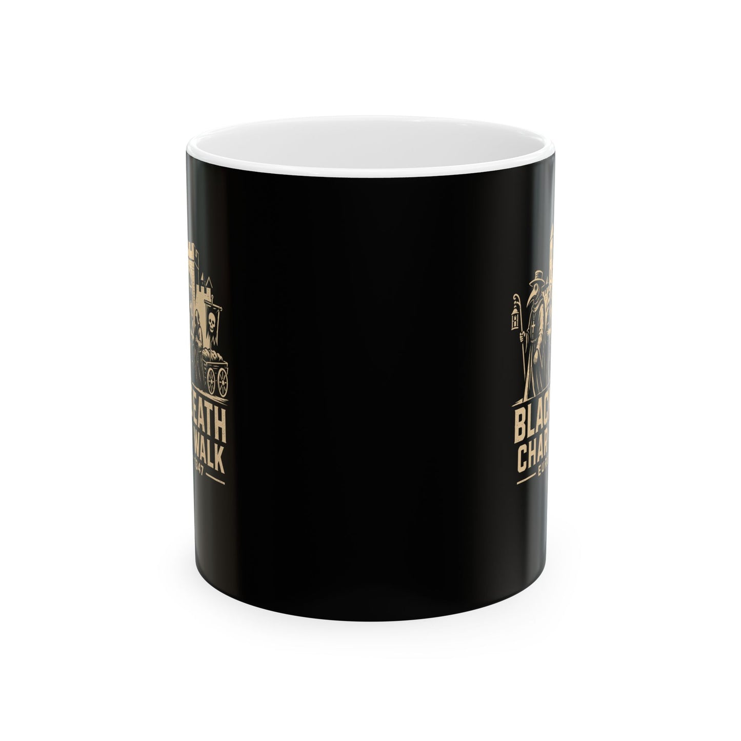 Black Death Charity Walk Ceramic Mug, (11oz, 15oz)