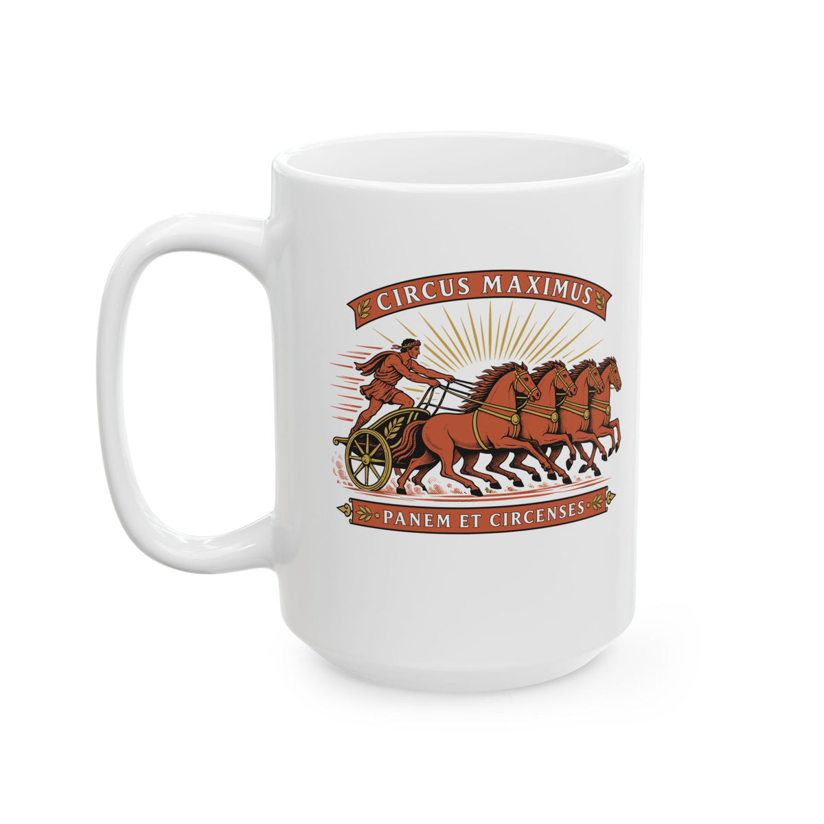 Circus Maximus Panem et Circenses Ceramic Mug, (11oz, 15oz)