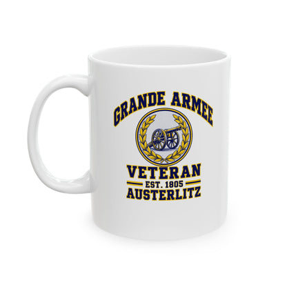 Grande Armee Veteran Austerlitz Ceramic Mug, (11oz, 15oz)
