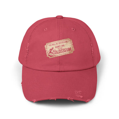 Colosseum Ticket Unisex Distressed Cap