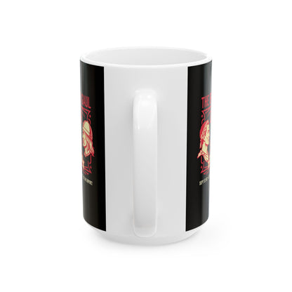 Caesar vs Vercingetorix Battle of Alesia Ceramic Mug, (11oz, 15oz)