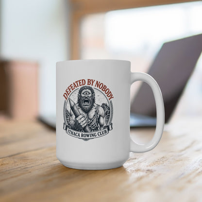 Polyphemus Defeated by Nobody Ceramic Mug, (11oz, 15oz)