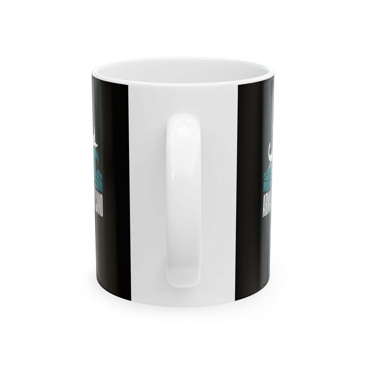 Arma Virumque Cano Minimalist Ceramic Mug, (11oz, 15oz)