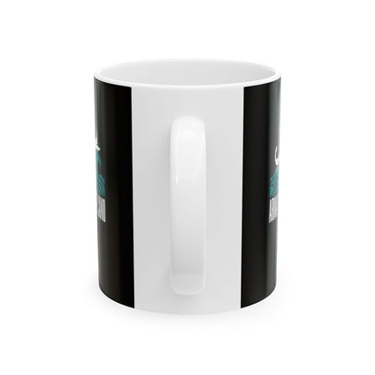 Arma Virumque Cano Minimalist Ceramic Mug, (11oz, 15oz)