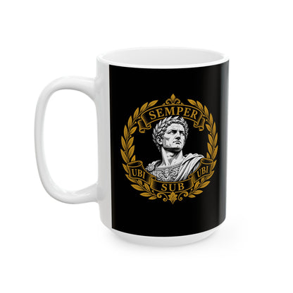 Ubi Sub Ubi Wear Underwear Statue Ceramic Mug, (11oz, 15oz)