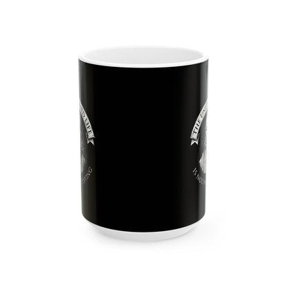 Socrates An Unexamined Life Is Not Worth Living Quote Ceramic Mug, (11oz, 15oz)