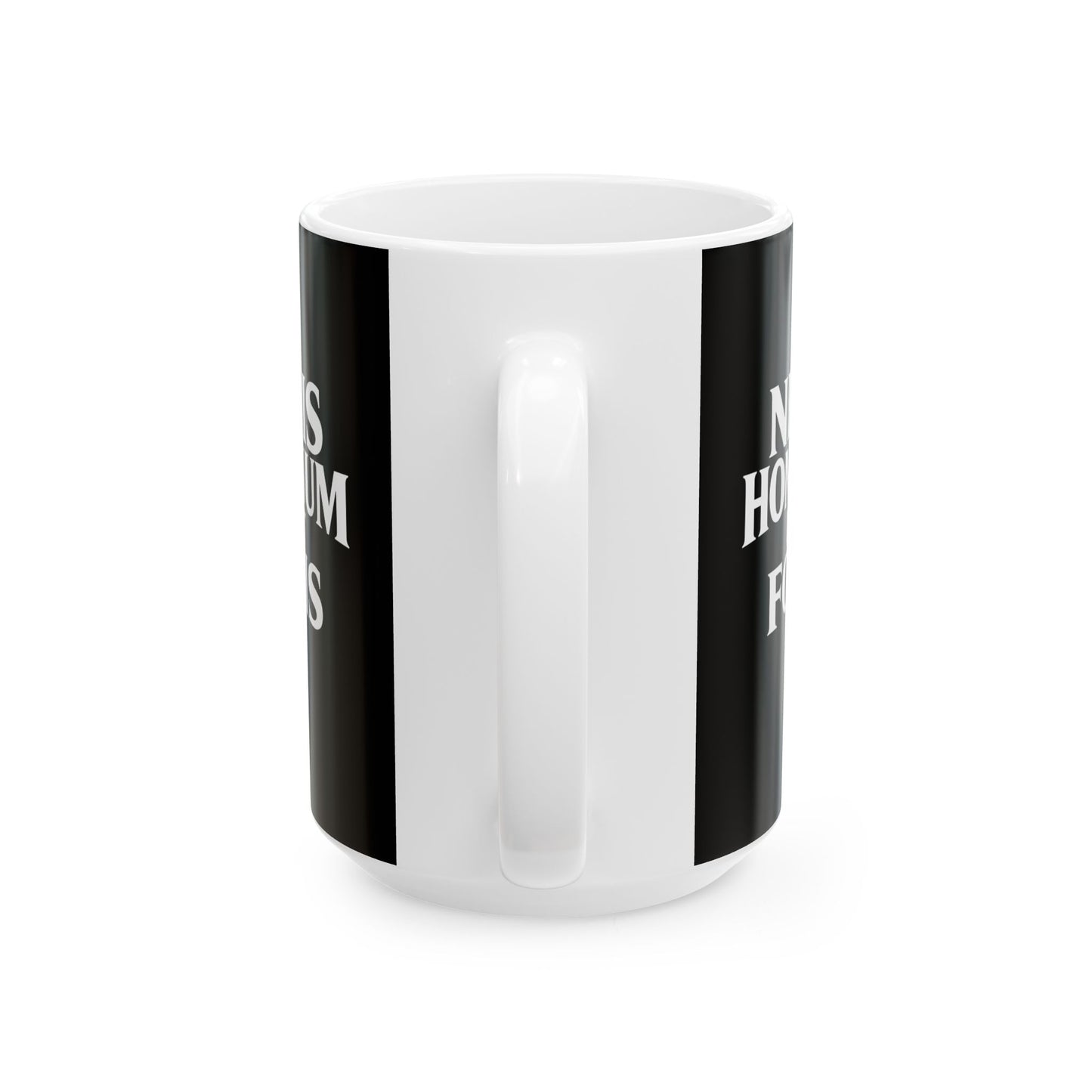 It's Too Peopley Outside in Latin Ceramic Mug, (11oz, 15oz)