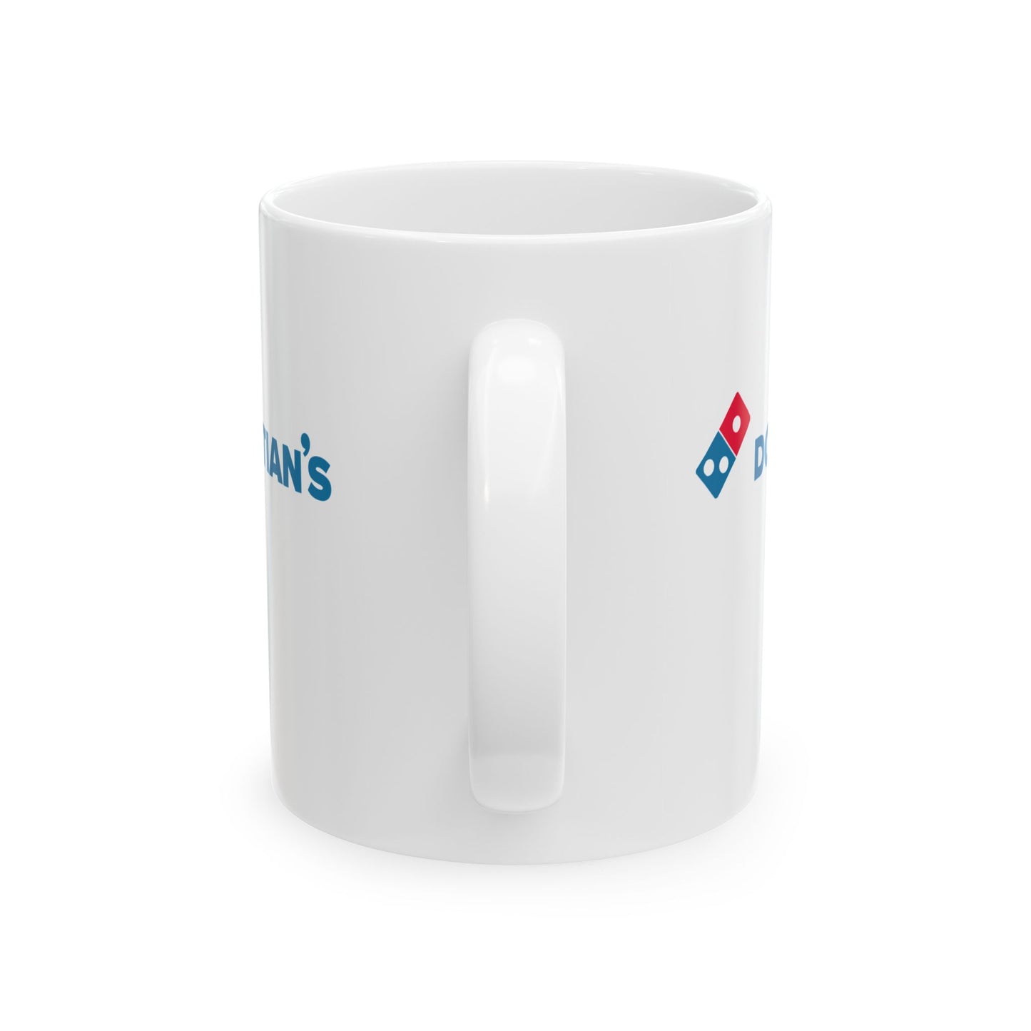 Domitian's Pizza Logo Ceramic Mug, (11oz, 15oz)