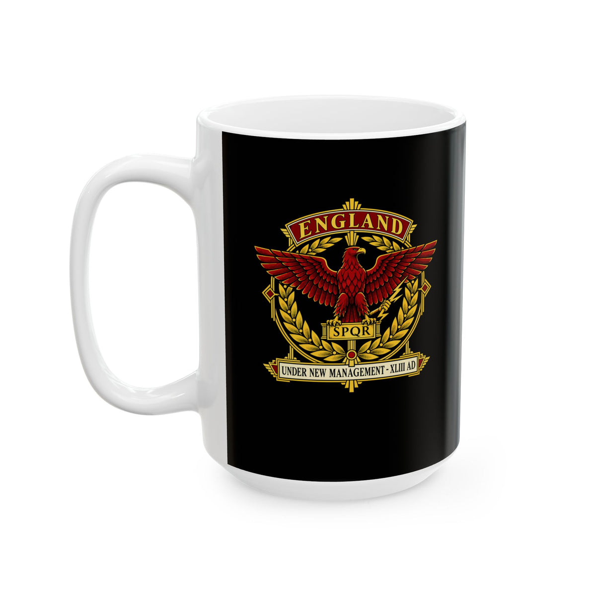 England Under New Management Ceramic Mug, (11oz, 15oz)