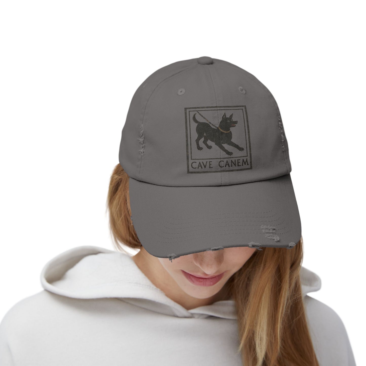 Cave Canum Unisex Distressed Cap
