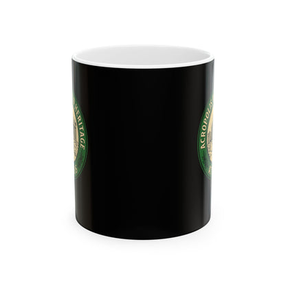 Acropolis Badge Ceramic Mug, (11oz, 15oz)