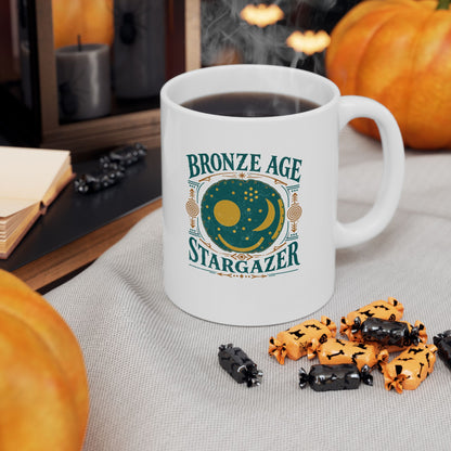 Nebra Disk Bronze Age Stargazer Ceramic Mug, (11oz, 15oz)