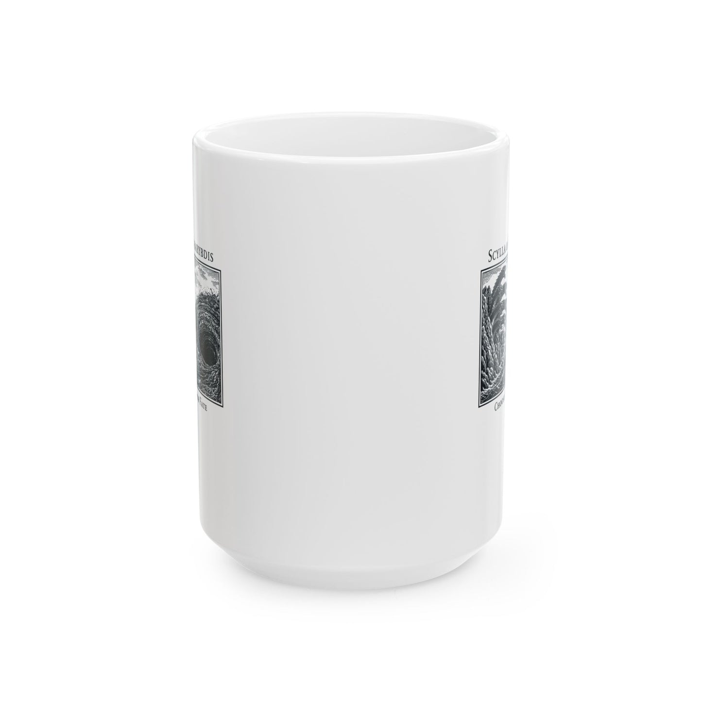 Scylla Charybdis Choose Your Fate Ceramic Mug, (11oz, 15oz)