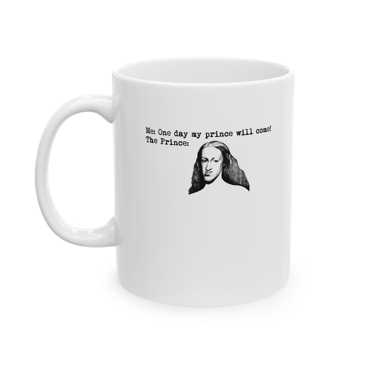 Habsburg Prince Jaw Ceramic Mug, (11oz, 15oz)