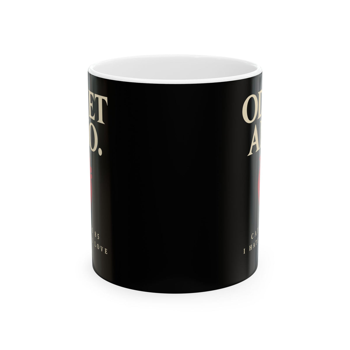 Catullus 85 Odi et Amo Ceramic Mug, (11oz, 15oz)