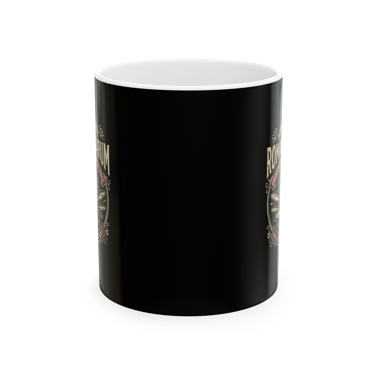 Premium Roman Garum Ceramic Mug, (11oz, 15oz)