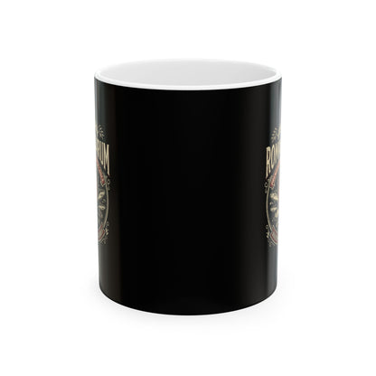 Premium Roman Garum Ceramic Mug, (11oz, 15oz)