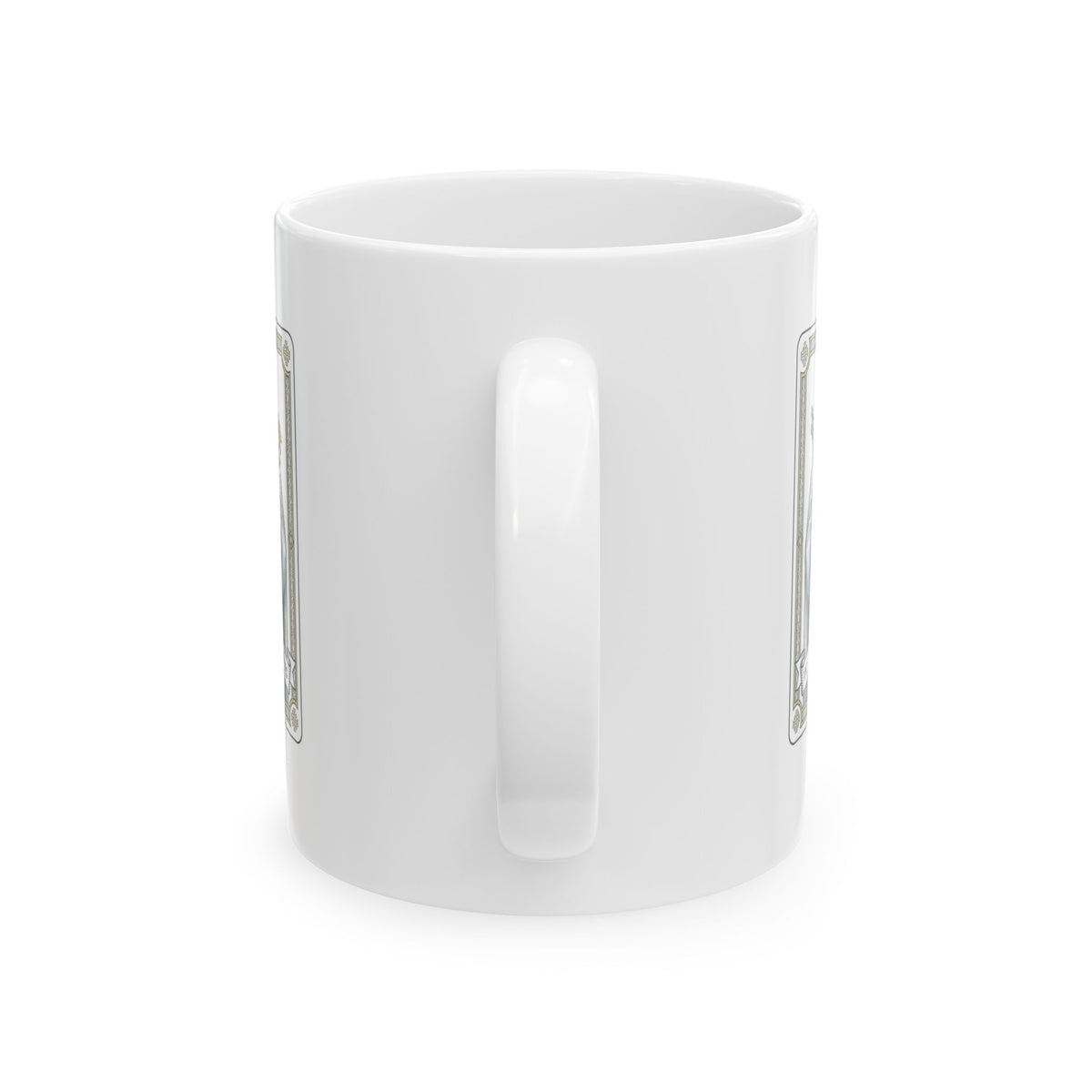 Baldwin Leper King Ceramic Mug, (11oz, 15oz)